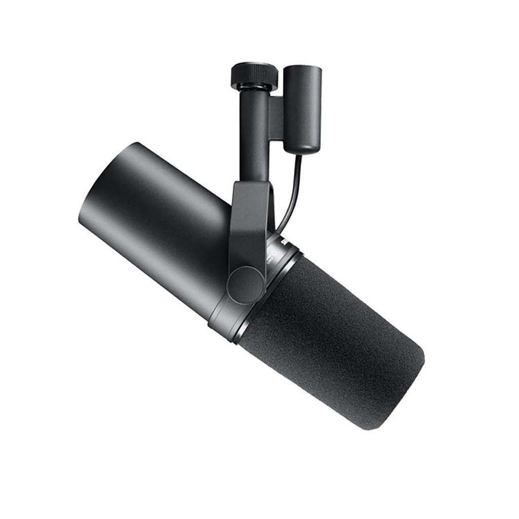 Microfone Dinâmico Vocal para Estúdio Shure SM7B - Audio