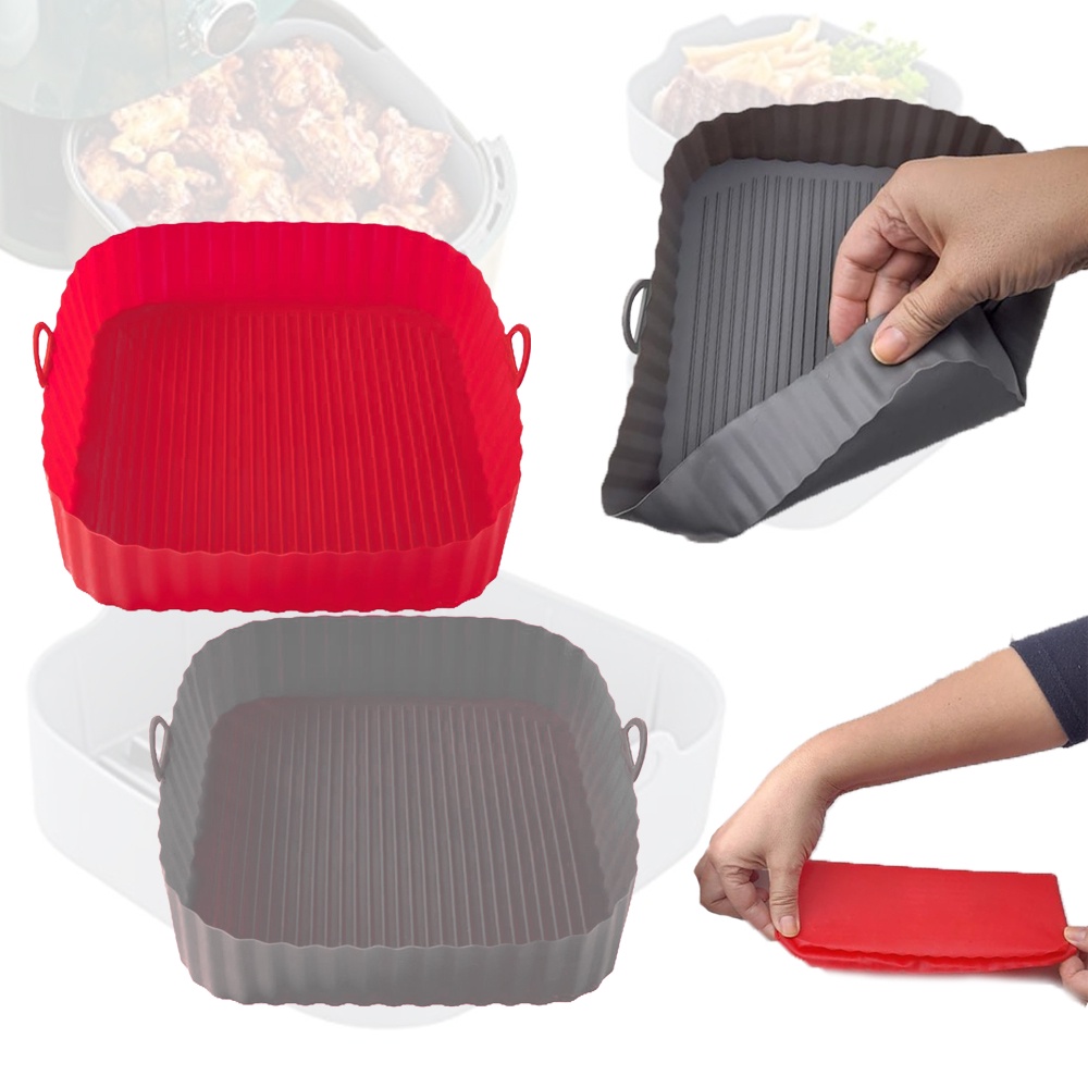 Forro de Silicone P/ Fritadeira Airfryer Antiaderente