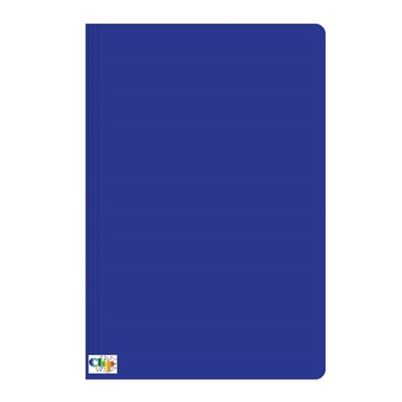 Pasta duplex com grampo ofício azul ClipColor - Stationery