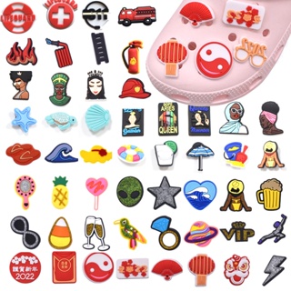 Acessórios para sandálias Pingente Botão De Pinos Colorfully Daily Shoes Encanto em Oferta na Shopee