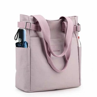 Saco De Lona Da Moda Versão Feminina Coreana campus Versátil nylon A Tiracolo De Grande Capacidade Tote Bag