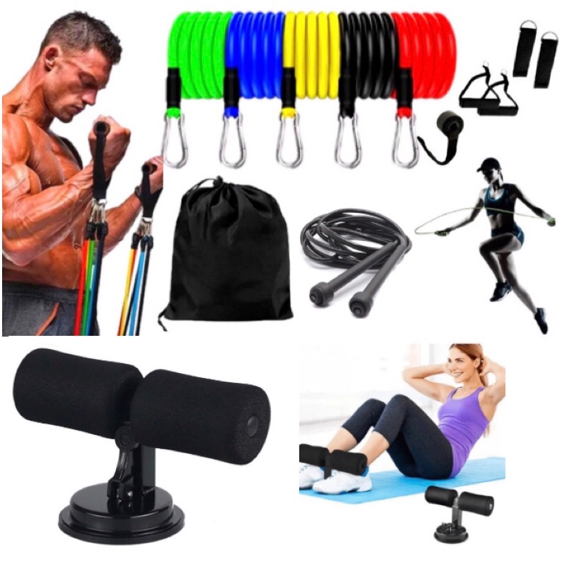 Kit Treinamento Malhar Em Casa Treino Funcional Fitness