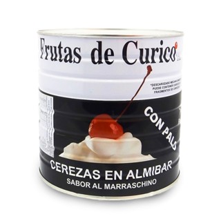 Cereja em calda Curico ao Marrasquino Com Talo 3,1kg