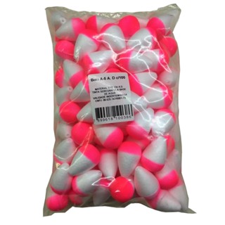 Boia Isopor Para Pesca Nº 5 - Pacote Com 100 Unidades