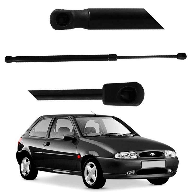Par Amortecedor Porta Malas Tampa Traseira Para Carro Ford Fiesta Hatch 1996 A 2003 - Spare Parts and Accessories for Vehicles