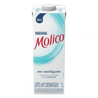 Leite Desnatado UHT Molico Nestlé 1 Litro