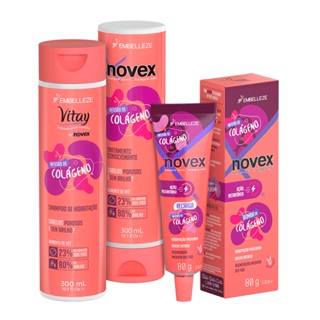 KIT NOVEX INFUSÃO DE COLÁGENO CUIDADO DIÁRIO