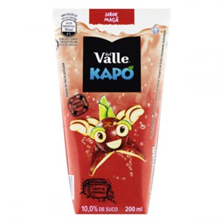 Bebida de Fruta Sabor Maçã Del Valle Kapo 200 ml