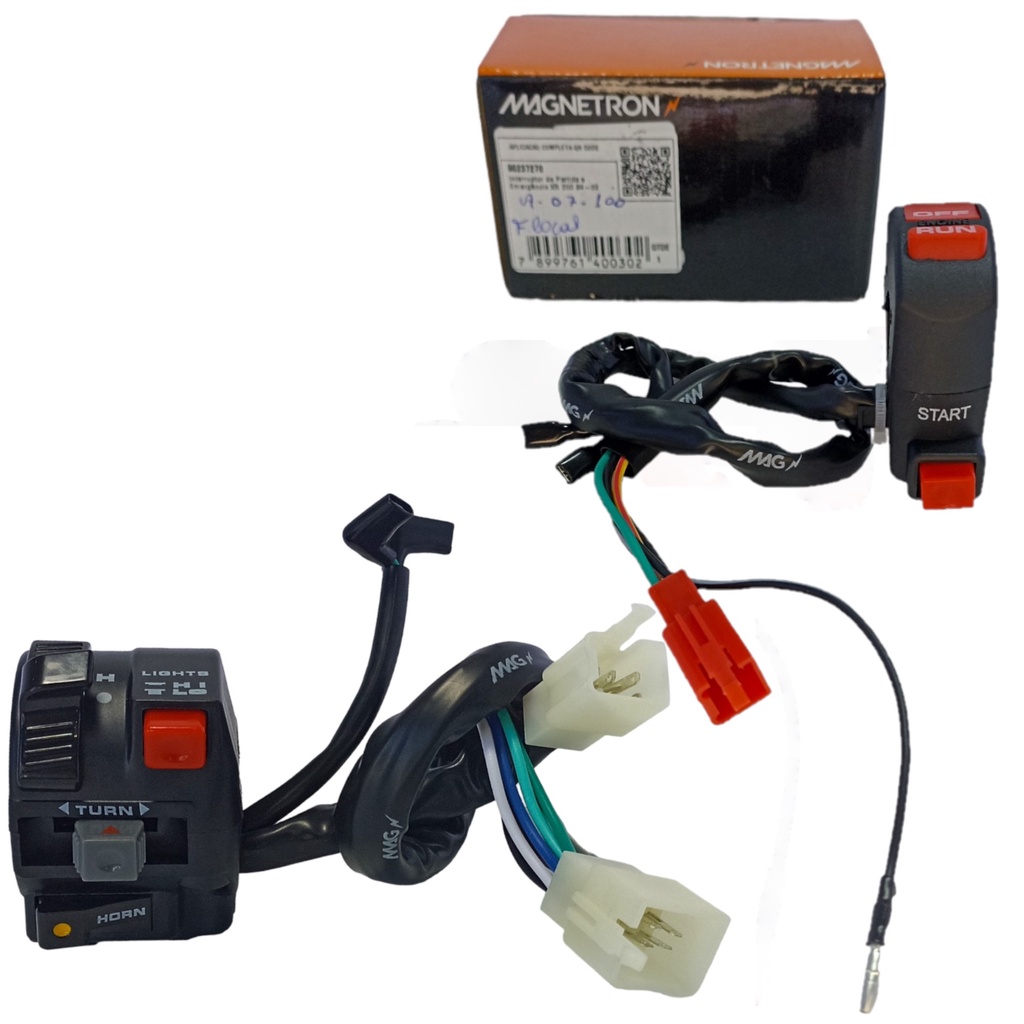 Kit Chave Punho Luz Partida Emergência Xr 200 R 1994 1995 1996 1997 1998 1998 1999 2000 2001 2002 em Oferta na Shopee