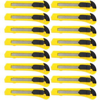 Kit 16 Estilete De Corte Multiuso 18 mm Tradestar em Oferta na Shopee