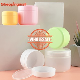 [Preço Por Atacado] 10/20/30g Frasco Plástico Facial Creme De Viagem Redondo Maquiagem Refilável Embalagem Cosmética Caixa Colorida Reutilizável Recipiente Selado