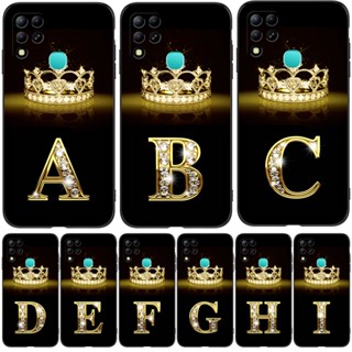 Estojo Para infinix HOT 11 G37 Silicon Phone Cover Preto tpu Letras Douradas