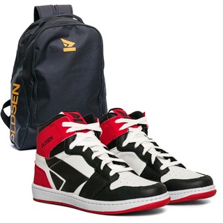 Tenis masculino Oldsen involved corrida academia caminhada + Mochila