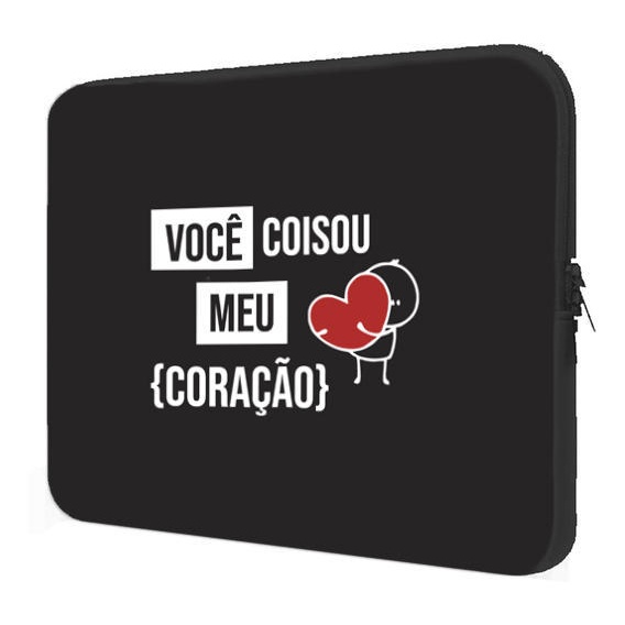 Case Notebook 15.6" Presente Você coisou meu Coração