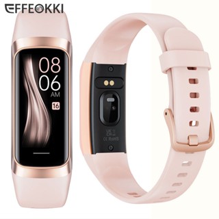 EFFEOKKI C60 Fitness Tracker Smart Bracelet Band Tela Colorida Com Função De Pressão Arterial Pedômetro
