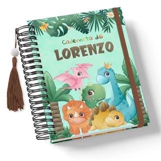 Caderneta de Vacinação Dinossauro Baby Personalizada