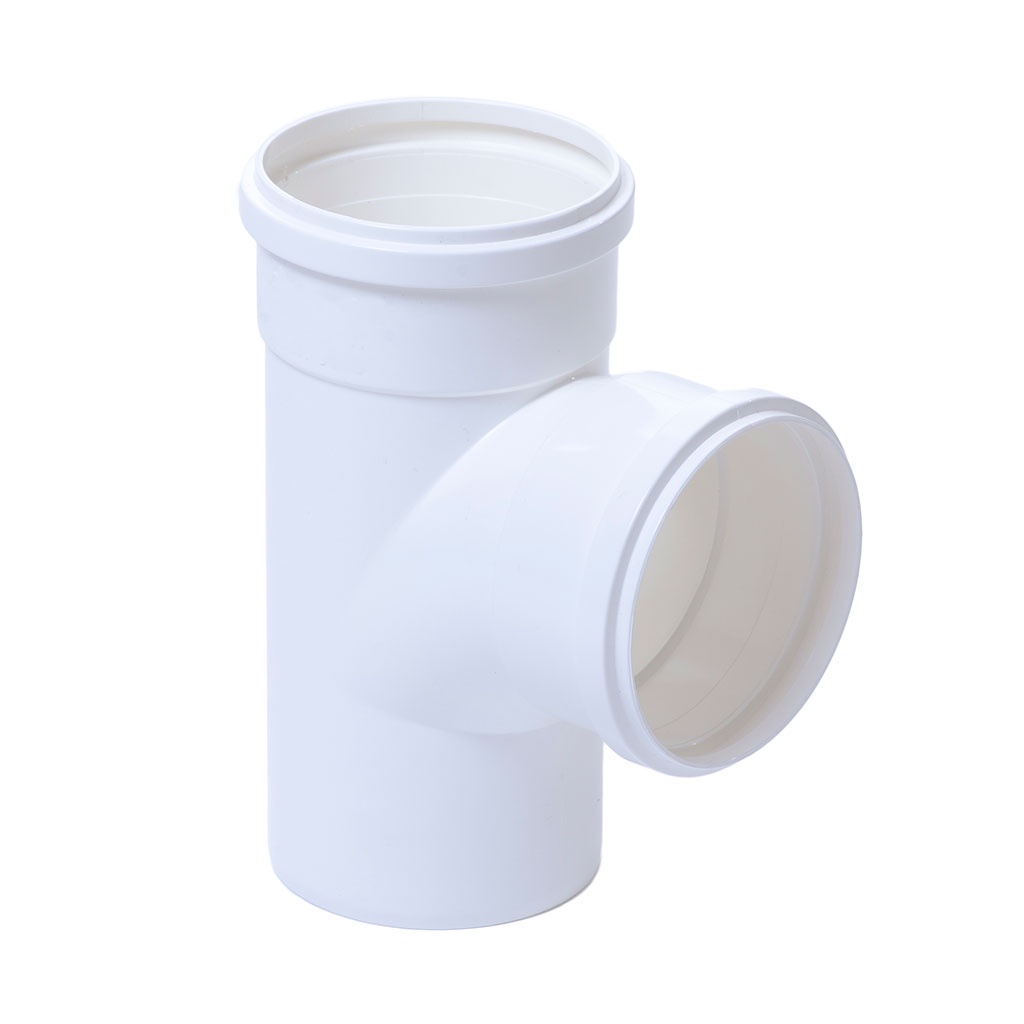 Conexão Tee PVC Para Esgoto 1½" Polegada ( 50mm ) Kit com 20 Unidades - Pevesul
