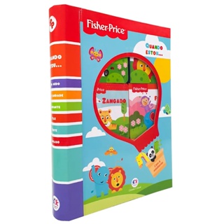 Livro Box com 6 Minilivros Fisher-Price - Quando estou... em Oferta na Shopee