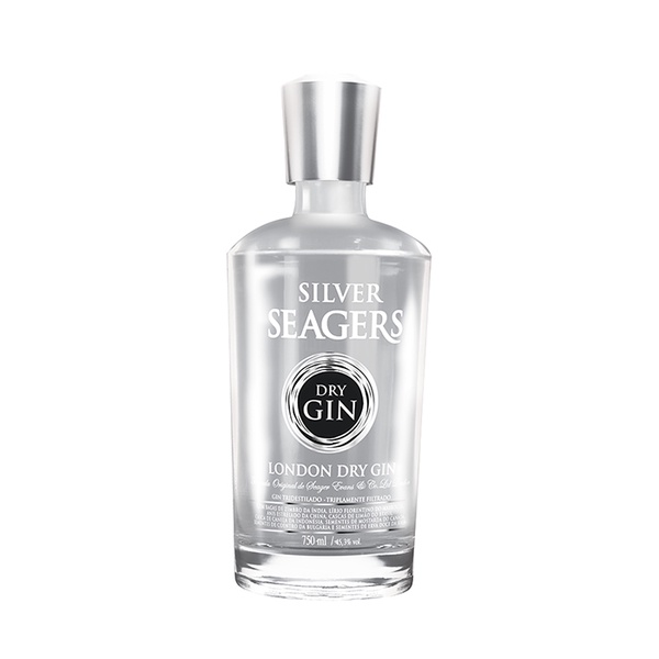 Gin Silver Seagers 750ml - Food & Beverages