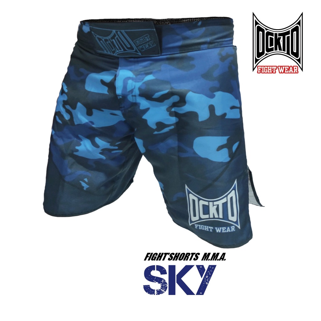 Short Bermuda Mma Muay Thai BJJ Ockto SKY