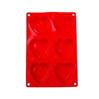 Forma de silicone para bolinho coração - Oikos