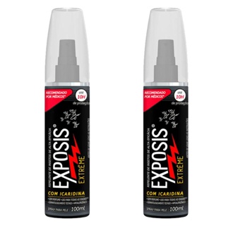 Kit 2 Repelente Exposis Extreme Spray Sem Perfume 100ml em Oferta na Shopee