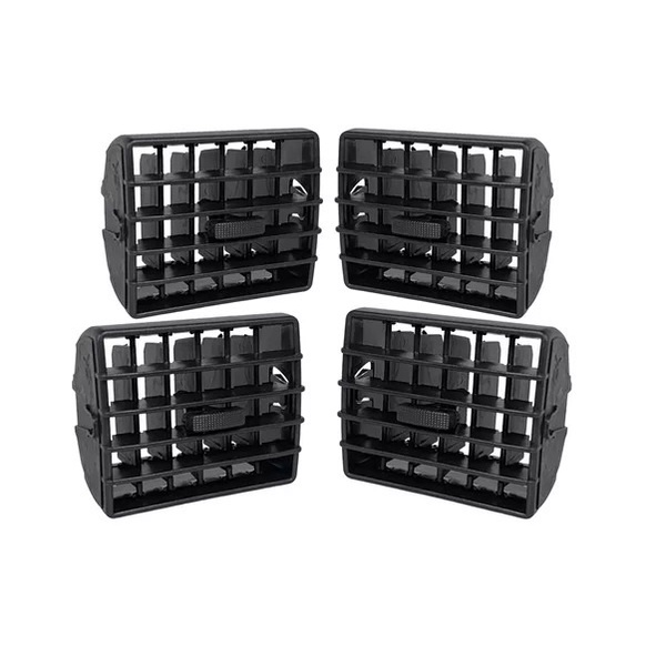 Difusor de Ar do Painel Gol 1996 a 1999 - Parati Saveiro - Modelo G2 Bolinha - Kit com 4 pcs
