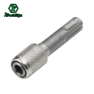 Adaptador 1/4 SDS Conversão De Martelo Elétrico De Conexão De Haste Com Redonda Para Cabeça De Perfuração De Impacto Hex Converter 60mm