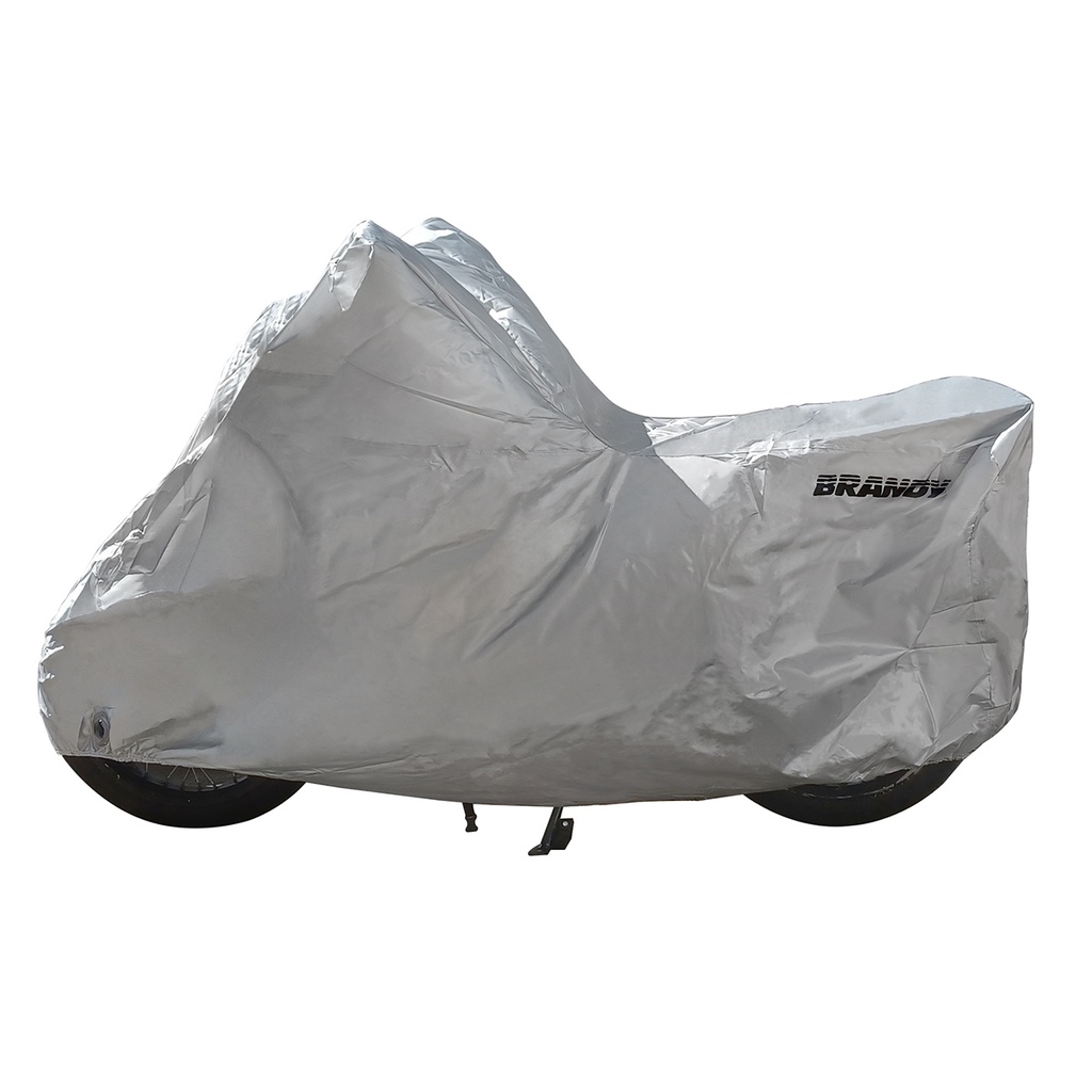 Capa para Motos Ninja 650 GSX-R1000 MT-07 Impermeável Protege do Sol Chuva Poeira Cor Cinza Tamanho 3G - Brandy