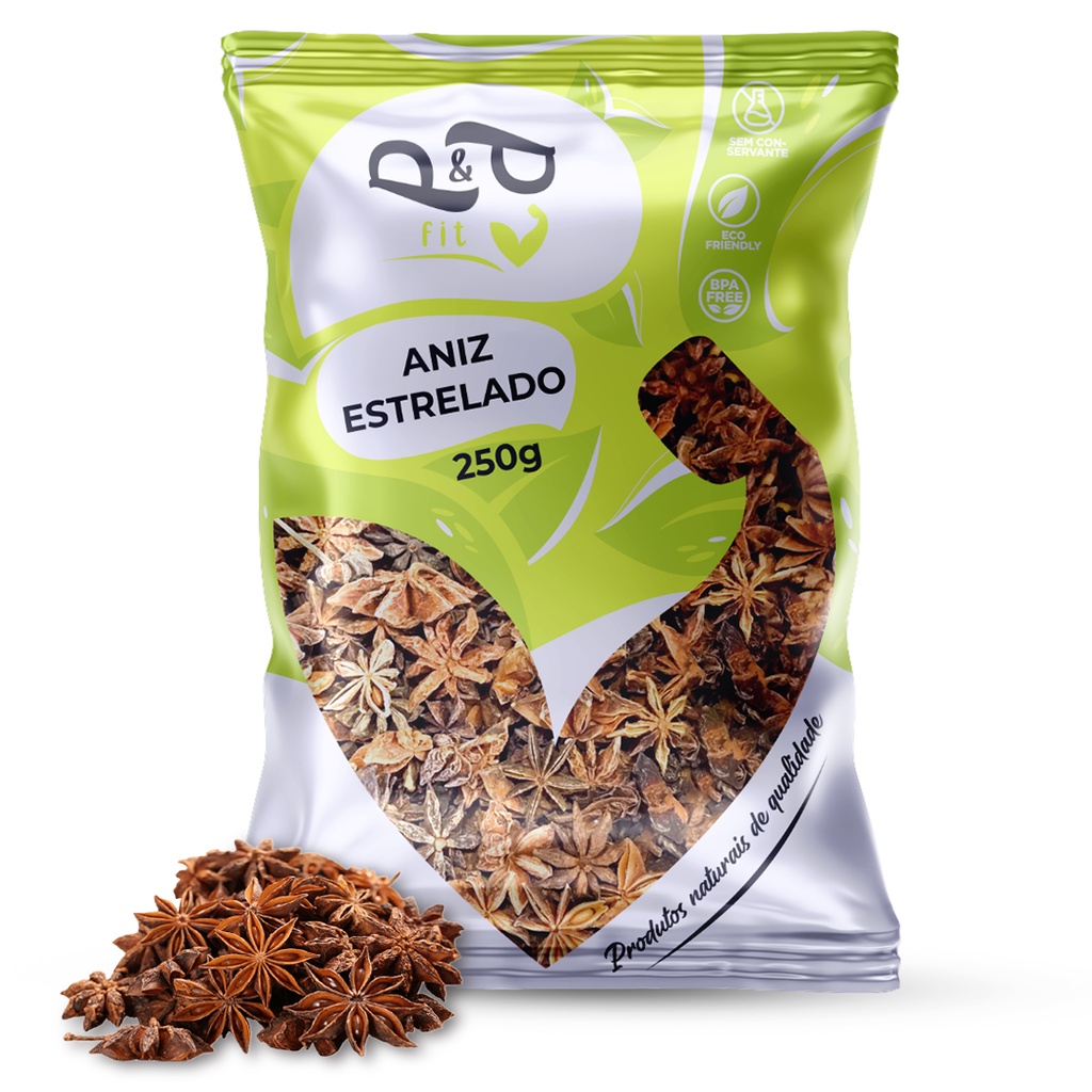 Anis Estrelado 250g - P&P em Oferta na Shopee