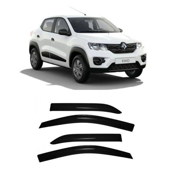 Calha Chuva Defletor Renault Kwid 2017 2018 2019 2020 2021 2022 2023 4 Portas