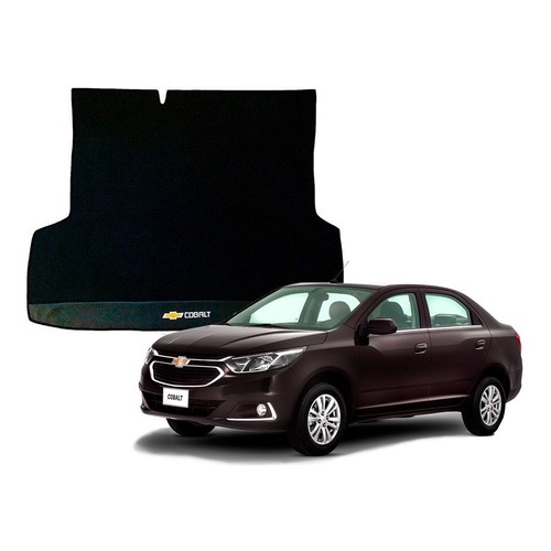 Tapete Chevrolet Cobalt Porta Malas Borracha - Preto em Oferta na Shopee