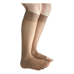 Kit 6 Pares Meias 3/4 Trifil 6106 Fio 20 Transparente Poliamida