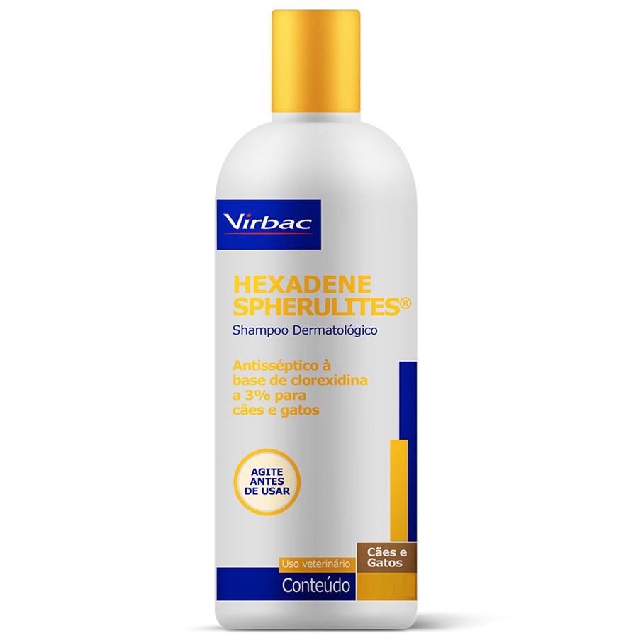 Shampoo Hexadene Spherulites Virbac 500mL