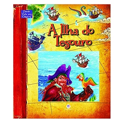 LIVRO DANDO VIDA AOS CLÁSSICOS A ILHA DO TESOURO - 3524-4 - CIRANDA CULTURAL
