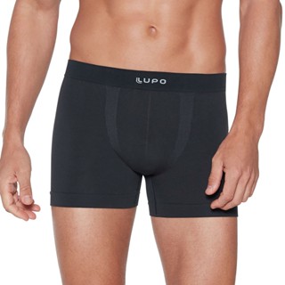 Cueca Boxer Micromodal sem Costura Lupo