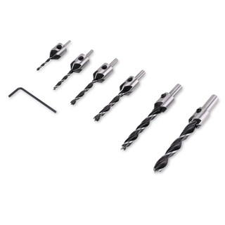 Jogo de Brocas para Madeira 3 X 60 a 10 X 120mm com Escaread em Oferta na Shopee