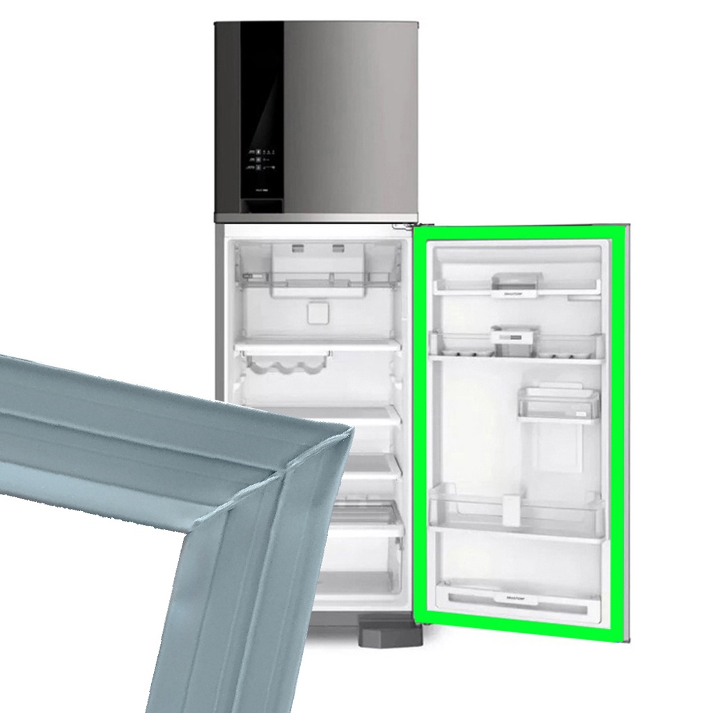Borracha Gaxeta de Vedação da Porta da Geladeira Para Electrolux D44 DC440 62x112