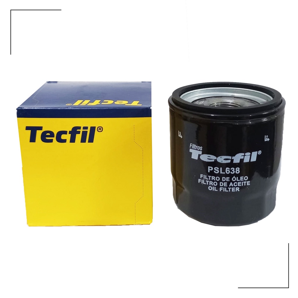 Filtro de Óleo Hornet 600 / Cb 500 / Ninja 300 / Versys 300 / Mt 03 Mt 07 Mt 09 / Xj6 Tecfil em Oferta na Shopee