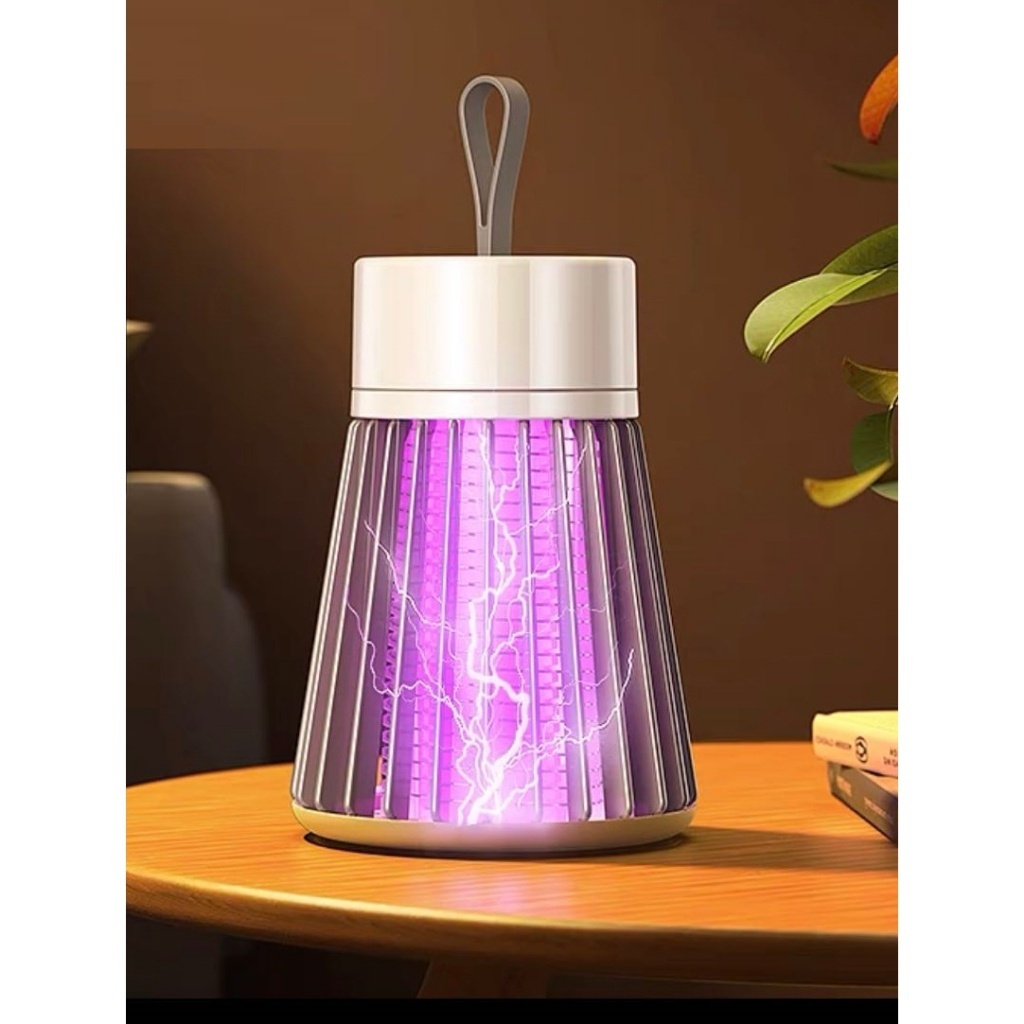 Mosquiteiro Elétrico USB LED Repelente Armadilha Mata Mosquito Moscas Luminária Killer