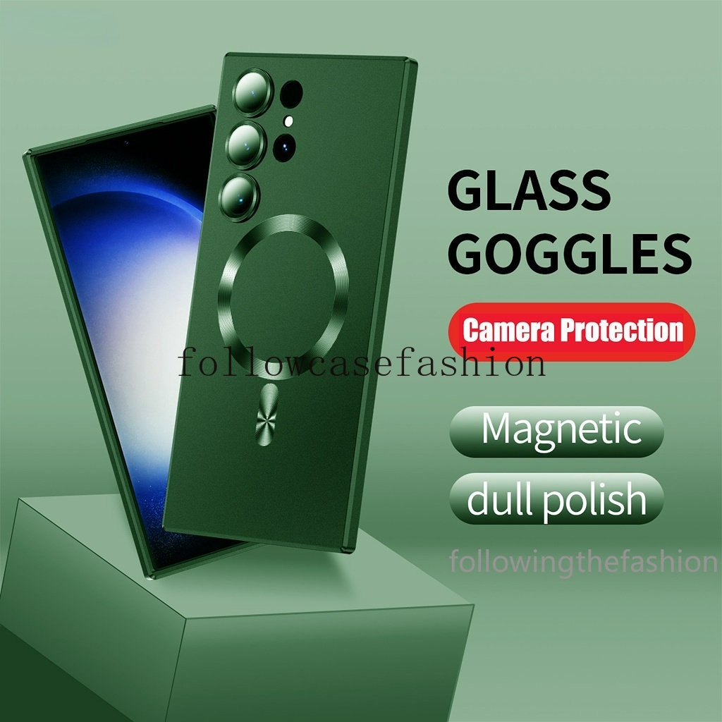 Magsafe Capa Samsung Galaxy Note 20 Ultra 5G Note20 Note10 Plus 10 + 4G 5G Capa Macia À Prova De Choque De Luxo Carregamento Magnético Sem Fio Proteção Da Lente Câmera Anti Impacto Capinha Phone Case em Oferta na Shopee