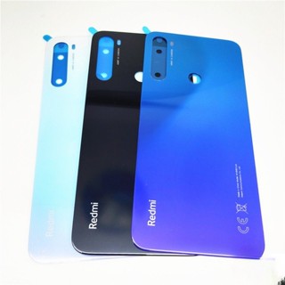 Original Novo Para Xiaomi Redmi Nota 8 Nota8 Tampa Traseira Da Bateria Caixa De Vidro Com O Logotipo CE
