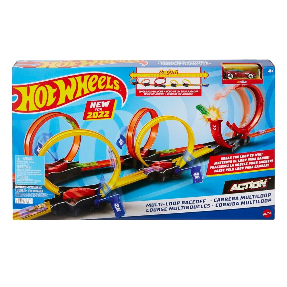 Pista Hot Wheels Action Multi Loop Race-Of - Mattel - Hobbies & Collections