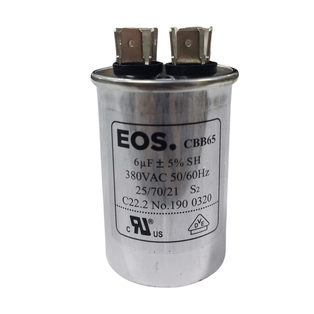 Capacitor de Centrífuga 6uf CBB65 Mueller Bivolt