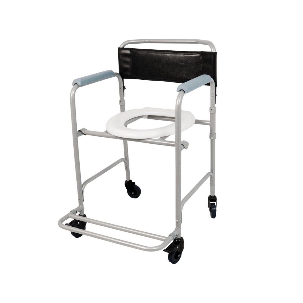 Cadeira de Banho Dobrável em Aço para 100 kg modelo D30 - Dellamed