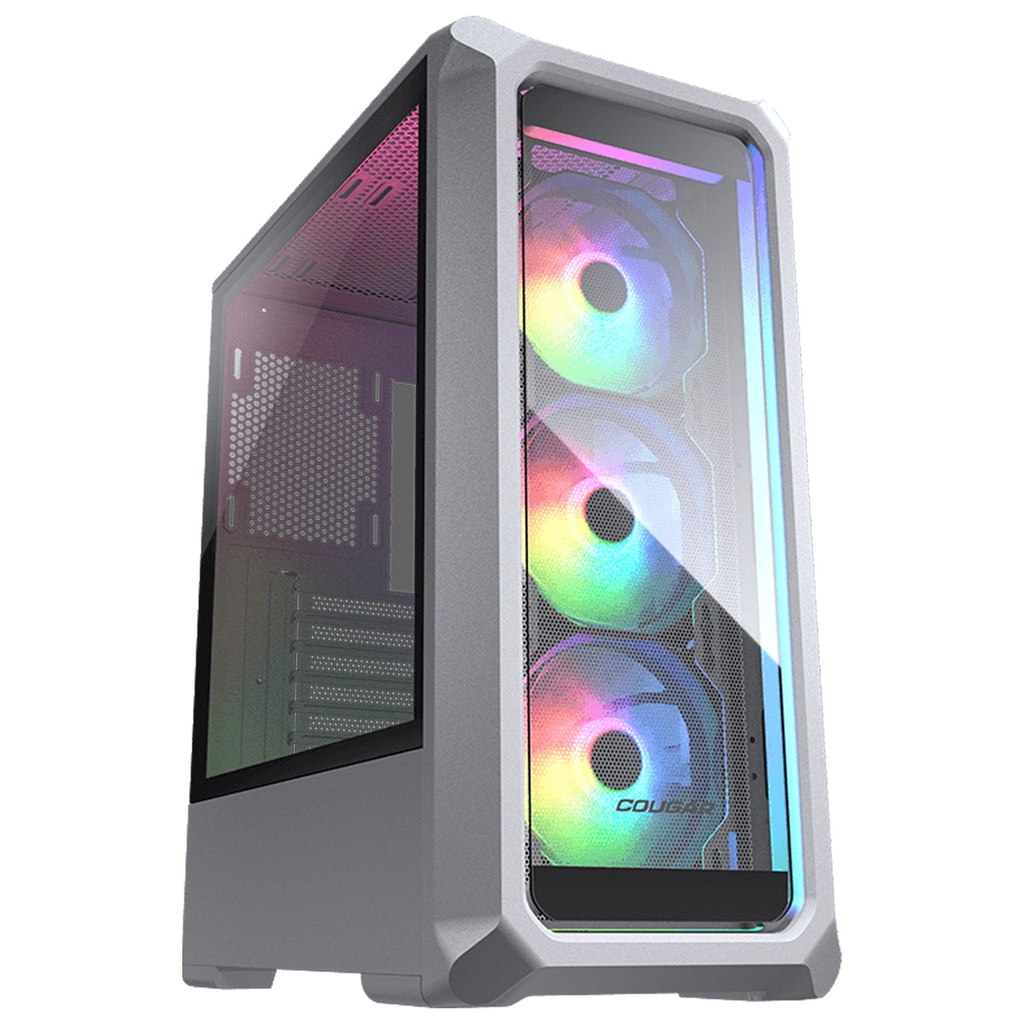 Gabinete Gamer Cougar Archon 2 RGB, Mid Tower, Vidro Temperado, ATX, Branco, Sem Fonte, Com 3 Fans - 385CC50.0004 em Oferta na Shopee