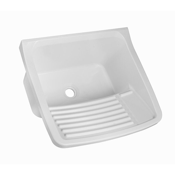 Tanque Plástico 22 Litros 47 x 42,8 x 26,7cm Branco Com Válvula Astra