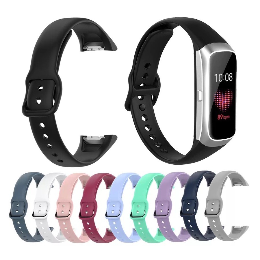 Pulseira De Silicone Para Samsung Galaxy Fit Sm R370