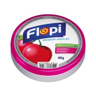 Bala de Cereja Sem Açúcar - 40g