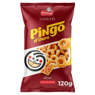 Salgadinho de Milho Sabor Bacon Elma Chips Pingo Douro 120g